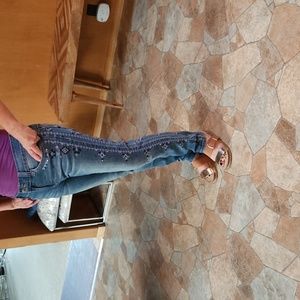 INC Embroidery and Studded Jeans